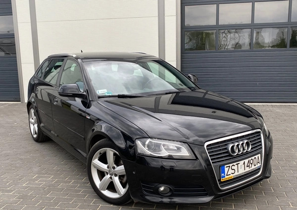 Audi A3 cena 31900 przebieg: 235000, rok produkcji 2009 z Lesko małe 254